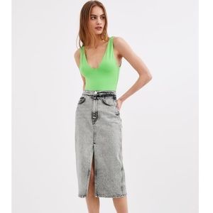 Zara Basics Double lined bodysuit